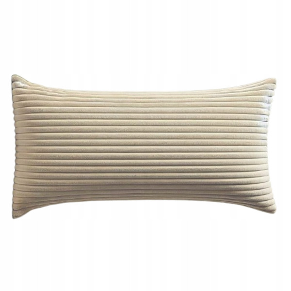 Poszewki premium na poduszki 45x25cm welur sztruks BEIGE BEŻ 354815