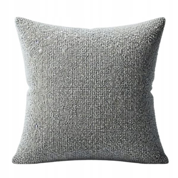 Poszewki premium na poduszki 50x30 cm BOUCLE - BUKLA SZARY 441229