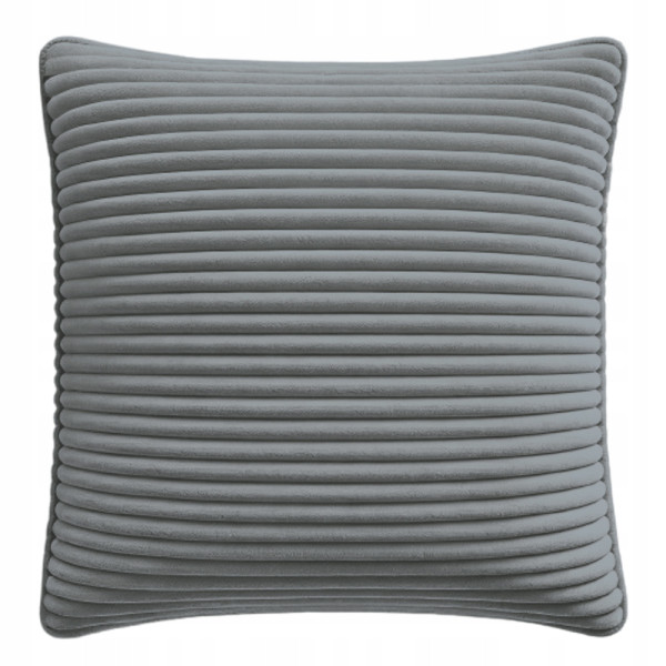 Poszewki premium na poduszki 50x35 cm welur sztruks SZARY 437294