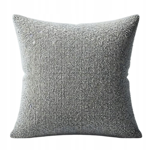 Poszewki premium na poduszki 60x40 cm BOUCLE - BUKLA SZARY 441257