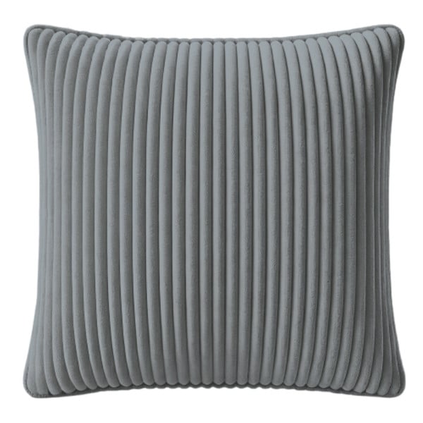Poszewki premium na poduszki 60x40cm welur sztruks SZARY 350797