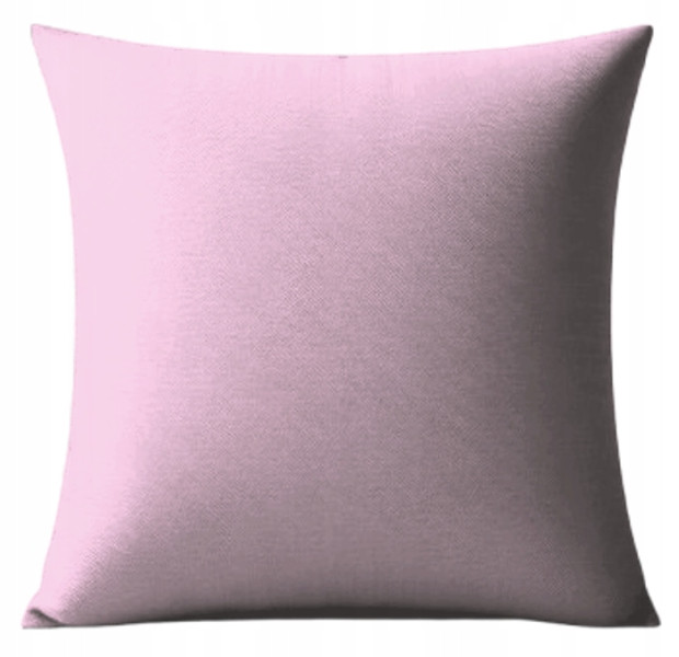 Poszewki premium na poduszki 80 x 70cm welur PUDROWY RÓŻ 304313