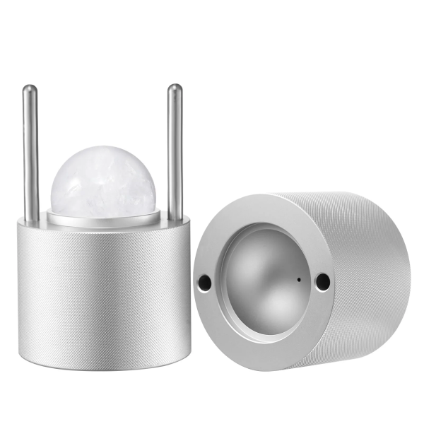 Prasa do kul lodowych metaliczna 53mm aluminiowa z akcesoriami do drinków 963931