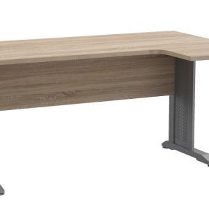 Prawostronne biurko narożne dąb sonoma – Jovon 229001 Prawostronne biurko narożne dąb sonoma – Jovon 229001