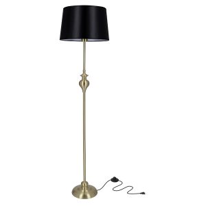 Prima gold lampa podłogowa złoty satynowy 1x60W E27 201565 Prima gold lampa podłogowa złoty satynowy 1x60W E27 201565