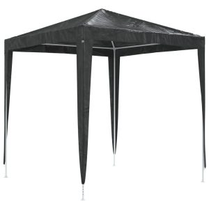 Profesjonalny namiot imprezowy, 2×2 m, antracytowy 616723 Profesjonalny namiot imprezowy, 2×2 m, antracytowy 616723