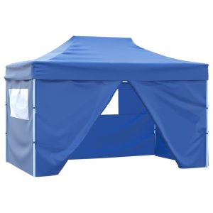 Profesjonalny, składany namiot imprezowy, 4 ściany, 3×4 m, stal 616679 Profesjonalny, składany namiot imprezowy, 4 ściany, 3×4 m, stal 616679