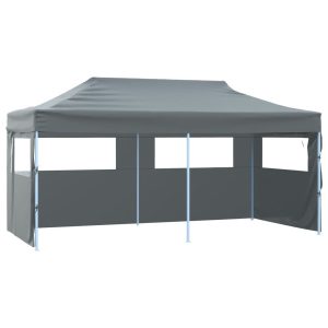 Profesjonalny, składany namiot imprezowy, 4 ściany, 3×6 m, stal 617414 Profesjonalny, składany namiot imprezowy, 4 ściany, 3×6 m, stal 617414