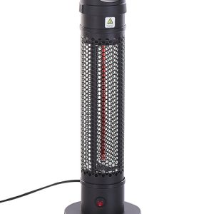 Promiennik kolumnowy na taras czarny 1000 W 297807 Promiennik kolumnowy na taras czarny 1000 W 297807