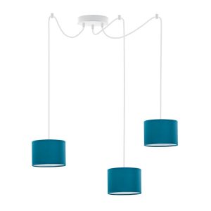 Prosta lampa wisząca WAIKIKI W3 Biały – Morski 879920 Prosta lampa wisząca WAIKIKI W3 Biały – Morski 879920