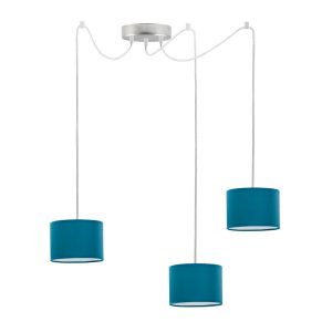 Prosta lampa wisząca WAIKIKI W3 Stal Szczotkowana – Morski 879982
