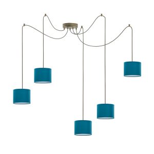 Prosta lampa wisząca WAIKIKI W5 Stare Złoto – Morski 883543