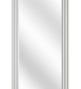 Prostokątne lustro ścienne w białej ramie – Riax 357510 Prostokątne lustro ścienne w białej ramie – Riax 357510