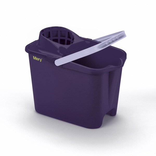 Prostokątne wiadro 14 ltr z wyciskaczem Mery 726782
