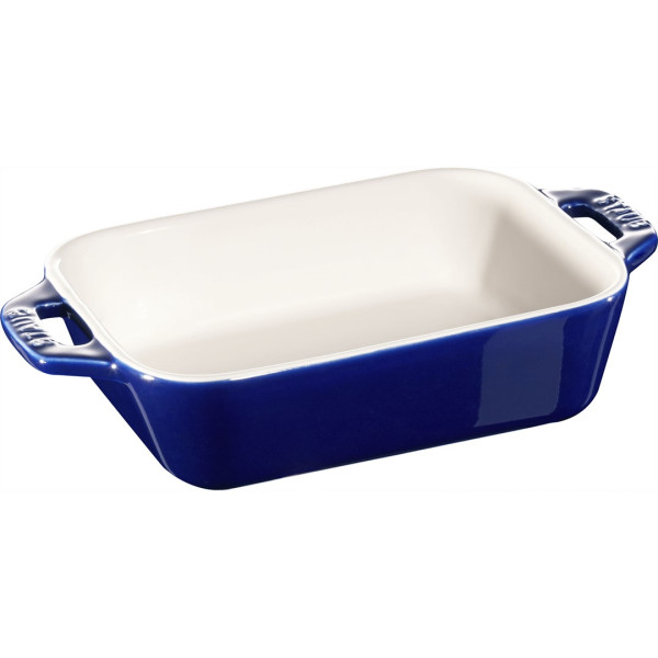 Prostokątny półmisek ceramiczny Staub - 400 ml, Niebieski 674229