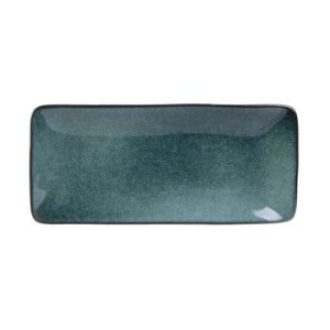 Prostokątny talerz Tierra 22x10cm niebieski 76214 Prostokątny talerz Tierra 22x10cm niebieski 76214