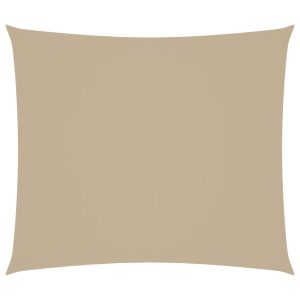 Prostokątny żagiel ogrodowy, tkanina Oxford, 2,5×3 m, beżowy 631955 Prostokątny żagiel ogrodowy, tkanina Oxford, 2,5×3 m, beżowy 631955