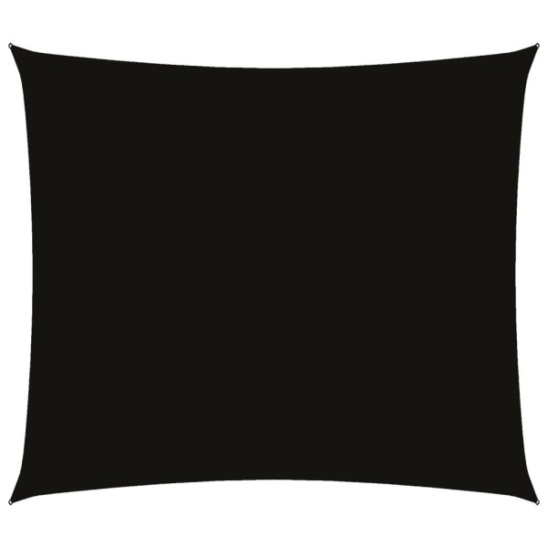 Prostokątny żagiel ogrodowy, tkanina Oxford, 2x2,5 m, czarny 631869