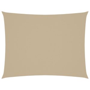 Prostokątny żagiel ogrodowy, tkanina Oxford, 2×3 m, beżowy 631920 Prostokątny żagiel ogrodowy, tkanina Oxford, 2×3 m, beżowy 631920