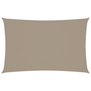 Prostokątny żagiel ogrodowy, tkanina Oxford, 2×4,5 m, taupe 632033 Prostokątny żagiel ogrodowy, tkanina Oxford, 2×4,5 m, taupe 632033