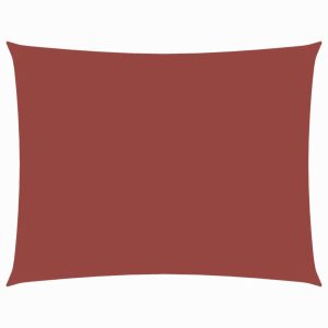 Prostokątny żagiel ogrodowy, tkanina Oxford, 3×4,5 m, terakota 631960