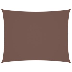 Prostokątny żagiel ogrodowy z tkaniny Oxford, 2×3 m, brązowy 631903