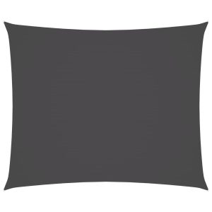 Prostokątny żagiel ogrodowy z tkaniny oxford, 4×6 m, antracyt 631910 Prostokątny żagiel ogrodowy z tkaniny oxford, 4×6 m, antracyt 631910