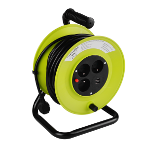 Przedłużacz bębnowy Germina 20m 3 gniazda + 2x USB szpulowy 1szt. 667396 Przedłużacz bębnowy Germina 20m 3 gniazda + 2x USB szpulowy 1szt. 667396