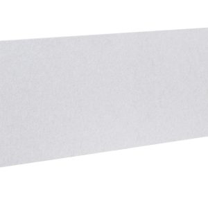 Przegroda na biurko 160 x 50 cm złamana biel 798577 Przegroda na biurko 160 x 50 cm złamana biel 798577