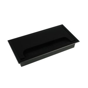 Przepust Prostokątny Aluminiowy Czarny 211188 Przepust Prostokątny Aluminiowy Czarny 211188