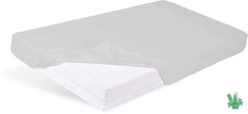 Prześcieradło bambusowe z gumką 120x200 szare jasne 140 g/m2 97730