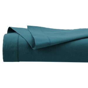 PRZEŚCIERADŁO BAWEŁNIANE 240×290 cm turkusowe 510355 PRZEŚCIERADŁO BAWEŁNIANE 240×290 cm turkusowe 510355