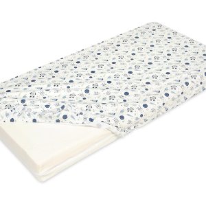 Prześcieradło dziecięce z gumką Kosmos bawełniane 60×120 cm białe 49580 Prześcieradło dziecięce z gumką Kosmos bawełniane 60×120 cm białe 49580
