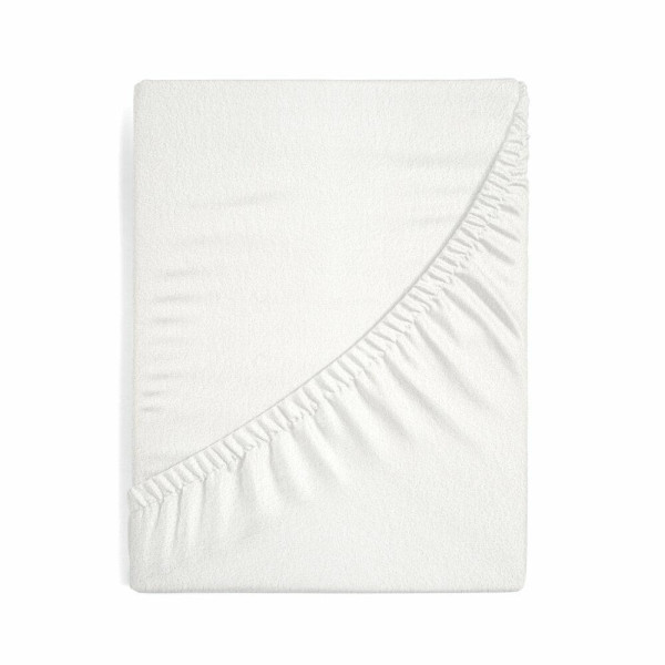 Prześcieradło FROTTE kremowe 140x200 cm + 20 cm z gumką 411859