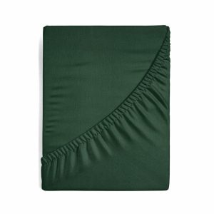 Prześcieradło JERSEY 120×200 Zielone z Gumką 722494 Prześcieradło JERSEY 120×200 Zielone z Gumką 722494