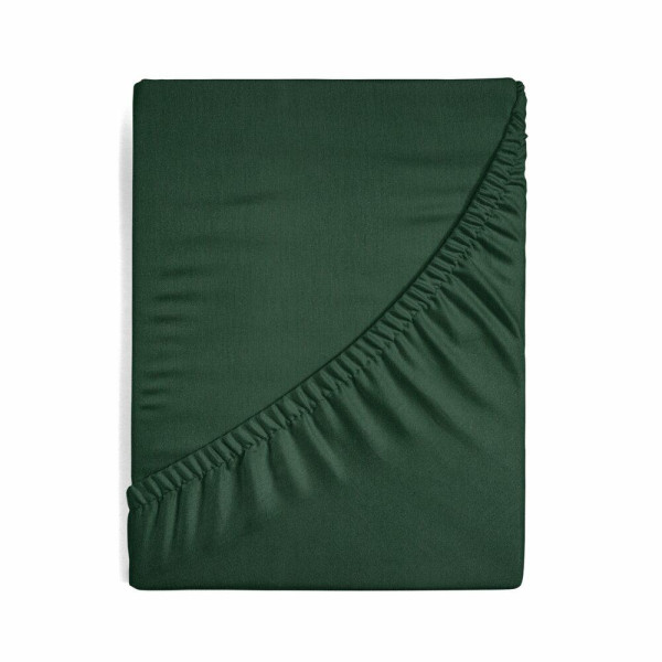 Prześcieradło JERSEY 120x200 Zielone z Gumką 722494