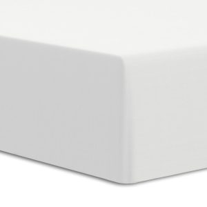 Prześcieradło jersey elastan z gumką Luxury białe 140×200 969808 Prześcieradło jersey elastan z gumką Luxury białe 140×200 969808