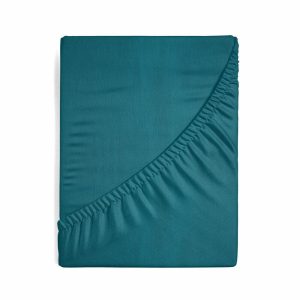 Prześcieradło Jersey Turkusowe 220×200 cm z Gumką 722488 Prześcieradło Jersey Turkusowe 220×200 cm z Gumką 722488