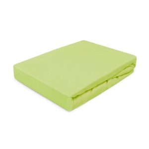 Prześcieradło jersey z gumką 140×200 034 limonkowe 84067 Prześcieradło jersey z gumką 140×200 034 limonkowe 84067
