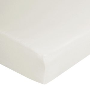 Prześcieradło jersey z gumką 140×200 kremowe 125 g/m2 83554 Prześcieradło jersey z gumką 140×200 kremowe 125 g/m2 83554