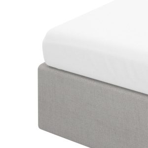 Prześcieradło LAUKO renforce białe 140×200 cm HOMLA 959810