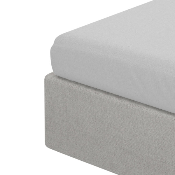 Prześcieradło LAUKO renforce szare 160x200 cm HOMLA 959819