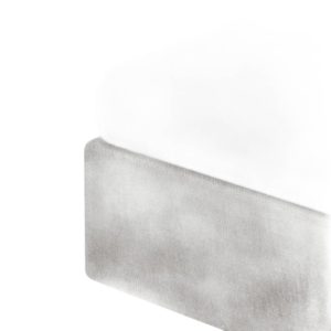 Prześcieradło LAUKO renforce szare 90×200 cm HOMLA 959828