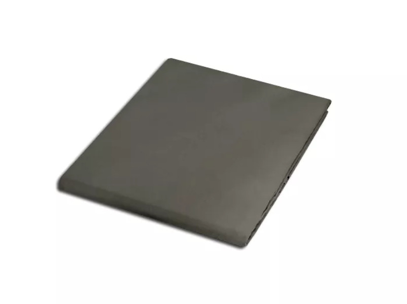 Prześcieradło satynowe bez gumki 200x220 szare 037 988406