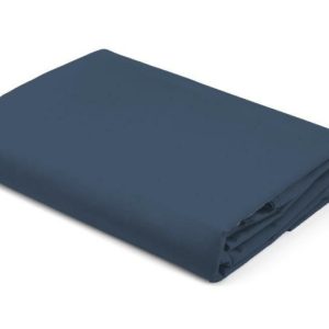 Prześcieradło satynowe z gumką 220×200 denim granatowe 84659 Prześcieradło satynowe z gumką 220×200 denim granatowe 84659