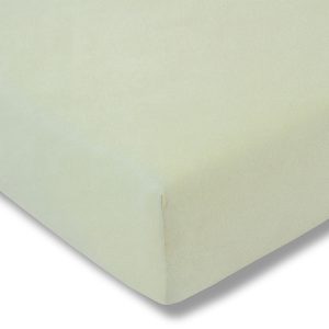 Prześcieradło welurowe z gumką 100×200 pistacjowe 175g/m2 97678 Prześcieradło welurowe z gumką 100×200 pistacjowe 175g/m2 97678