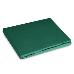 Prześcieradło z gumką Basic 180×200 +30 cm bawełna zielone 983268 Prześcieradło z gumką Basic 180×200 +30 cm bawełna zielone 983268
