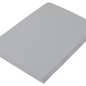 Prześcieradło z gumką Jass jersey 200×220 cm szare 35043 Prześcieradło z gumką Jass jersey 200×220 cm szare 35043