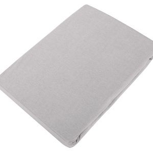 Prześcieradło z gumką Ray bawełniane 200×220 cm szare 40748 Prześcieradło z gumką Ray bawełniane 200×220 cm szare 40748