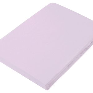 Prześcieradło z gumką Tess bawełniane 200×220 cm fioletowe 35075 Prześcieradło z gumką Tess bawełniane 200×220 cm fioletowe 35075